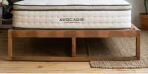 product page photo of the avocado vegan mattress