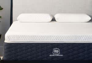 Product page photo of the Brooklyn Bedding Microcoil Mattress Topper