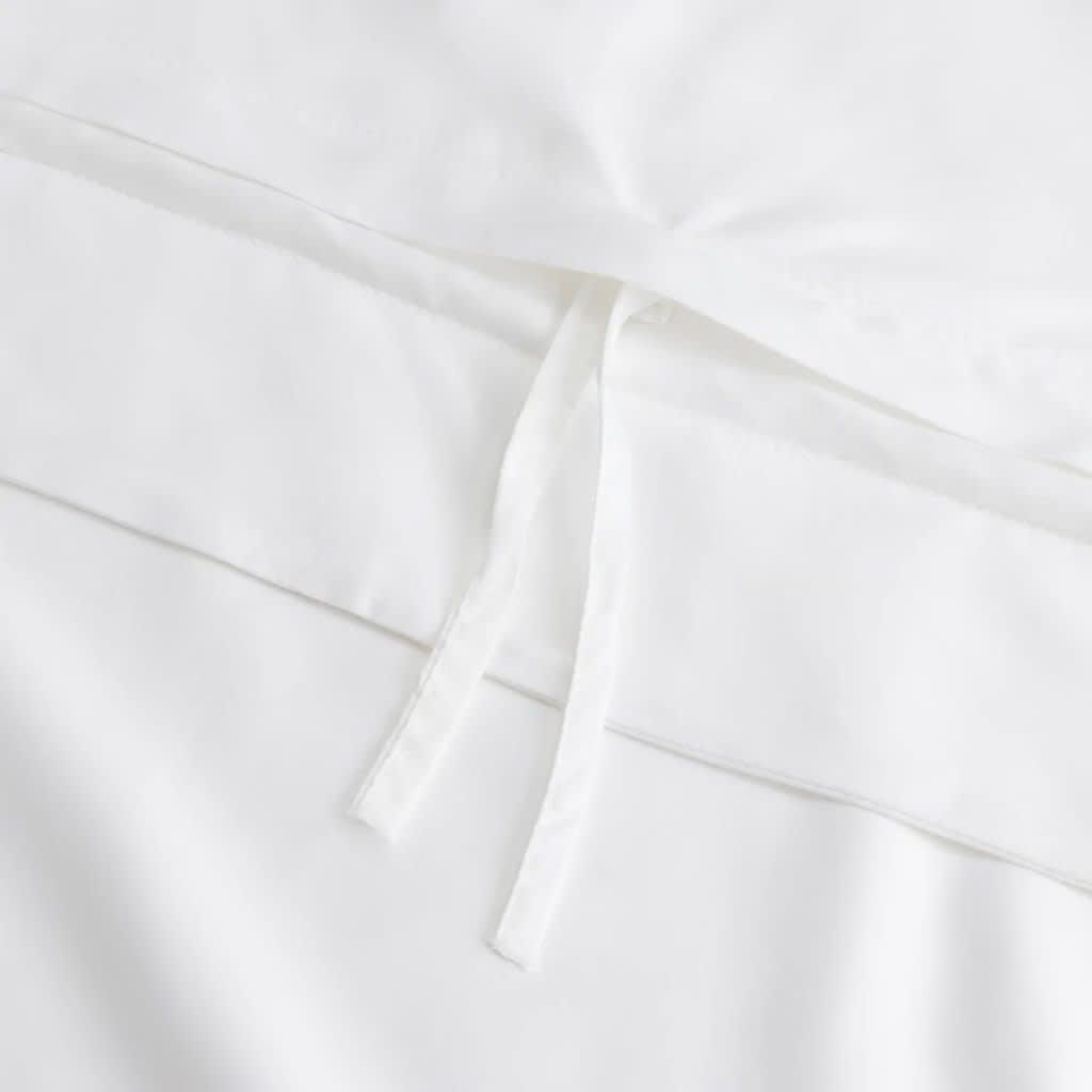 closeup of the Cozy Earth Bamboo Duvet Cover