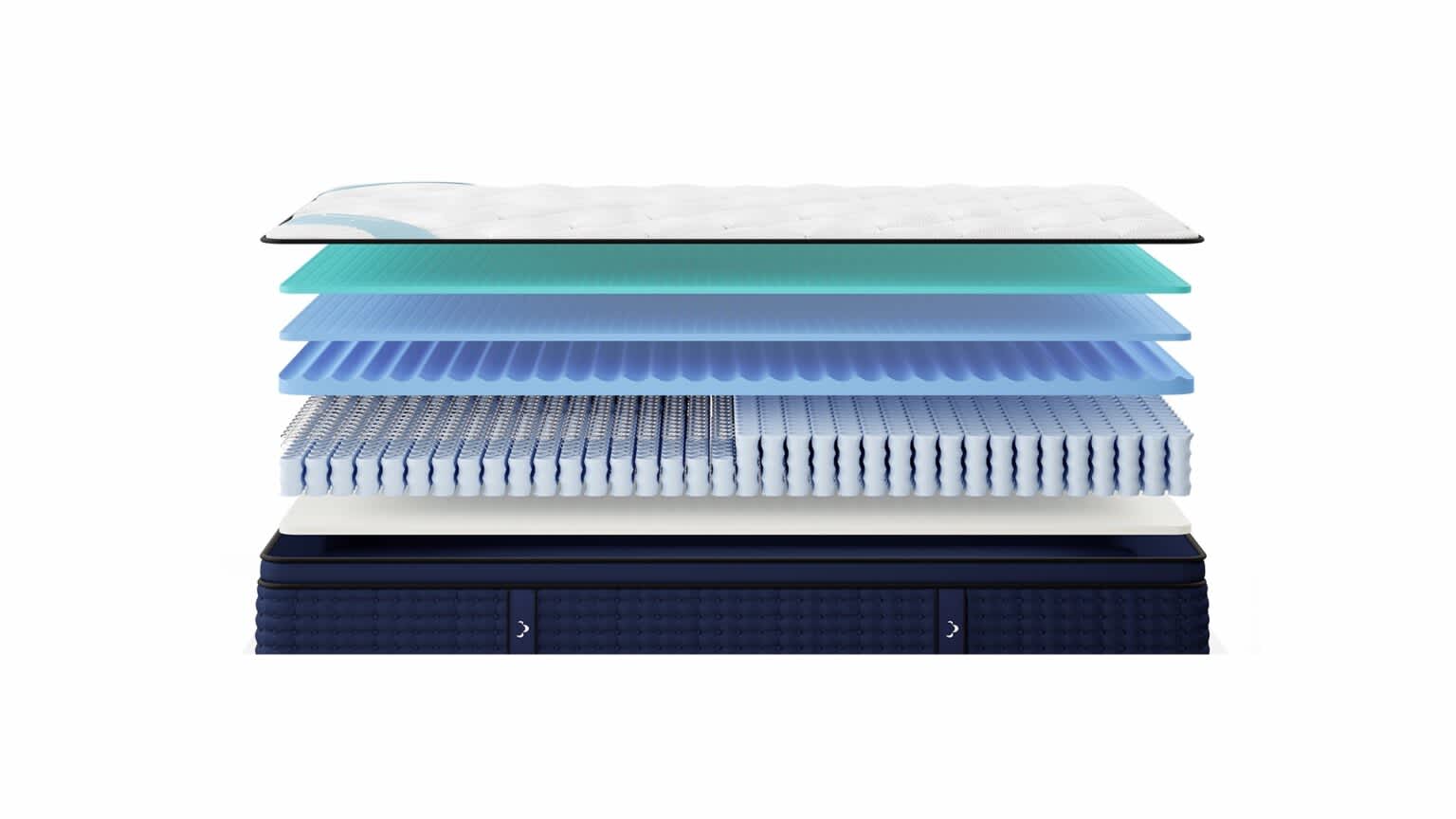 image of the DreamCloud Premier mattress layers