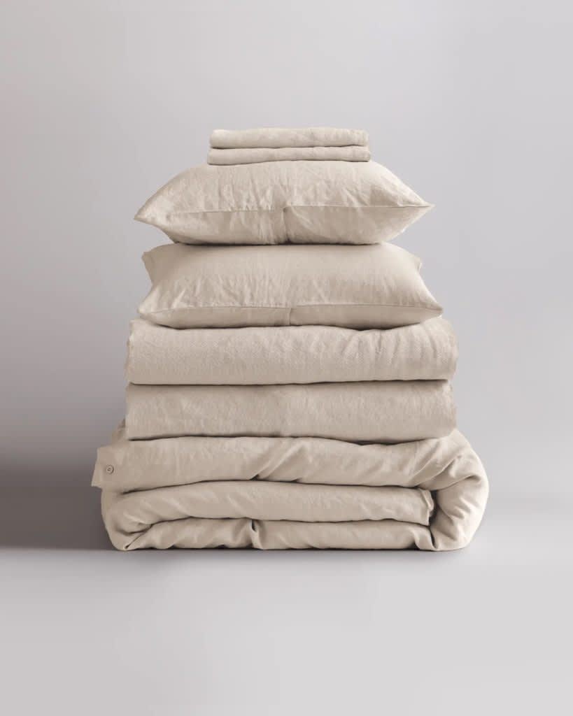 Quince European Linen Duvet Deluxe Bundle