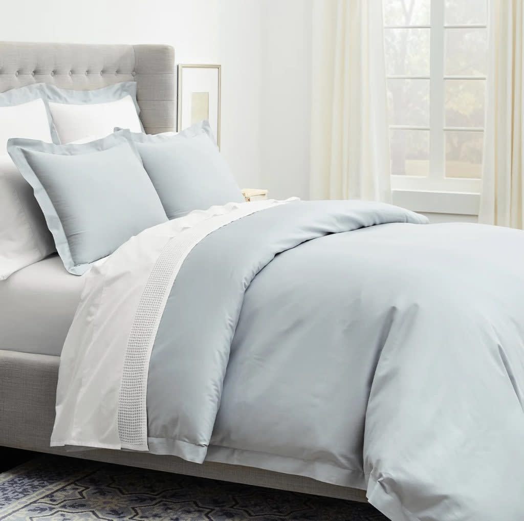 product image of the Boll & Branch Signature Hemmed Duvet Set