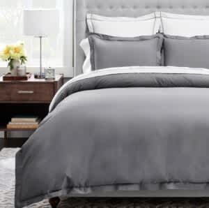 product image of the Boll & Branch Signature Hemmed Duvet Set